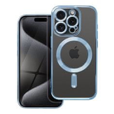 Apple Obal / kryt na Apple iPhone 15 PRO modrý - Electro Mag Cover MagSafe