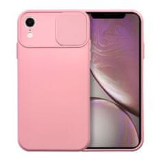 Apple Obal / kryt na Apple iPhone XR růžový - SLIDE Case