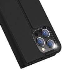 Apple Pouzdro / obal na Apple iPhone 15 Pro Max černé - knížkové DUX DUCIS Skin Pro