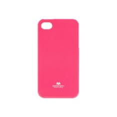 Apple Obal / kryt na Apple iPhone 4S růžový - JELLY