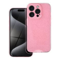 Apple Obal / kryt na Apple iPhone 15 Pro růžový - Clear Case 2mm BLINK