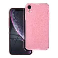Apple Obal / kryt na Apple iPhone XR růžový - CLEAR CASE 2mm BLINK