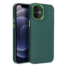 Apple Obal / kryt na Apple iPhone 12 mini zelený - Frame case