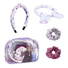 Cerda Beauty set DISNEY FROZEN 4ks (čelenky, scrunchie gumičky), 2500001946