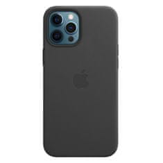Apple kožený kryt s MagSafe na iPhone 12 Pro Max Černá