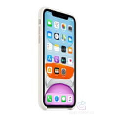 Apple silikonový kryt na iPhone 11 Bílá