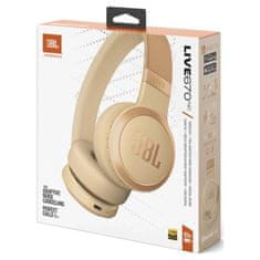 JBL Live 670NC Béžová