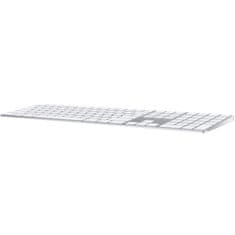 Apple Magic Keyboard s numerickým blokem CZ Stříbrná