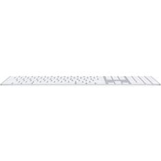 Apple Magic Keyboard s numerickým blokem CZ Stříbrná