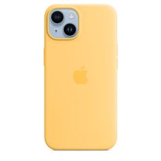 Apple silikonový kryt s MagSafe na iPhone 14 Slunečně žlutá