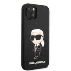 Karl Lagerfeld Ikonik NFT kryt pro iPhone 13, černý Černá