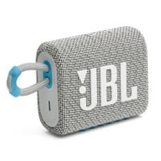 JBL GO 3 ECO bezdrátový reproduktor, bílý Bílá