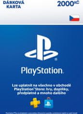 Sony ESD CZ - PlayStation Store el. peněženka - 2000 Kč