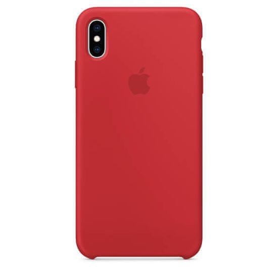 Apple Silikonové pouzdro pro Apple iPhone XS Max - Červená KP28810