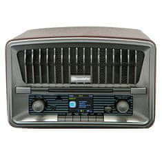 Roadstar Rádio , HRA-270CD+BT, vintage styl, DAB+/DAB/RDS, CD/MP3, Bluetooth, 2 x 2W RMS