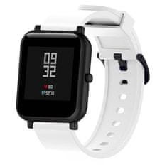 BStrap Silicone V4 řemínek na Garmin Vivoactive 5, white