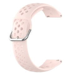 BStrap Silicone Dots řemínek na Garmin Vivoactive 5, pink