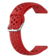 BStrap Silicone Dots řemínek na Garmin Vivoactive 5, red