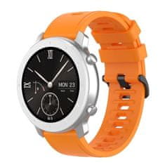 BStrap Silicone V3 řemínek na Garmin Vivoactive 5, orange