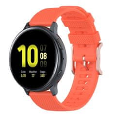 BStrap Silicone Rain řemínek na Garmin Vivoactive 5, orange