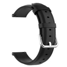 BStrap Leather Lux řemínek na Garmin Vivoactive 5, black