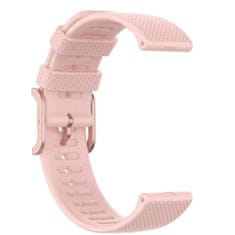 BStrap Silicone Rain řemínek na Garmin Vivoactive 5, pink