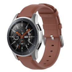 BStrap Leather Lux řemínek na Garmin Vivoactive 5, brown