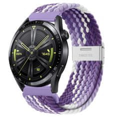 BStrap Elastic Nylon 2 řemínek na Garmin Vivoactive 5, grape