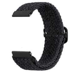 BStrap Braid Nylon řemínek na Garmin Vivoactive 5, black