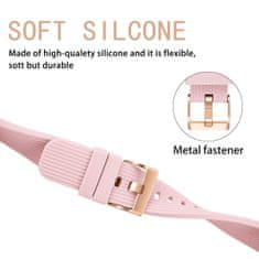 BStrap Silicone Line (Large) řemínek na Garmin Vivoactive 5, pink