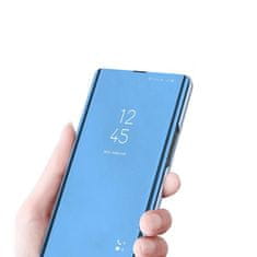 MG Clear View knížkové pouzdro na Samsung Galaxy S24 Plus, modré