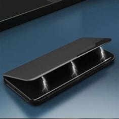 MG Eco Leather View knížkové pouzdro na Samsung Galaxy S24 Plus, černé