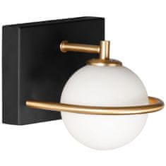 BPS-koupelny Moderní nástěnná lampa APP1300-1W Black Gold