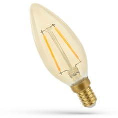 BPS-koupelny LED žárovka teplá E-14 230V 5W Edison 14458