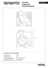 BPS-koupelny Ikona – Invalidé, čtverec, mat - 111022025