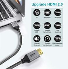 SWISSTEN kabel HDMI na HDMI 4K 60Hz 2,0 m (75501102)