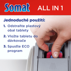 Somat All-in-1 tablety do myčky Lemon & Lime 90 ks