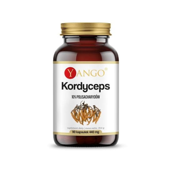 Yango Yango Kordyceps 10% polysacharidový extrakt (90 kapslí) 2752