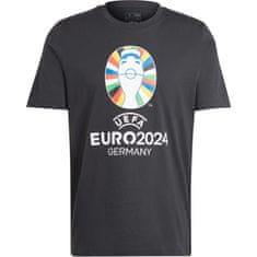 Adidas Tričko černé XL Euro24