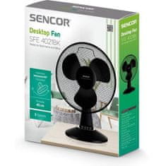 SENCOR SFE 4021BK stolní ventilátor