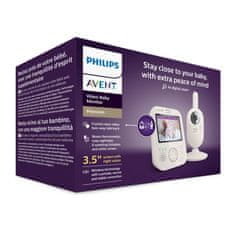 Philips Avent Chůvička dětská video SCD891/26 + NATTOU Uspáváček 4v1 Sleepy Bear Pale Brown 0m+