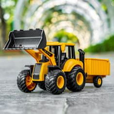 CAB Toys Pracovní autíčka - traktor s vlečkou