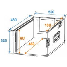 Roadinger Special Combi case 4HE