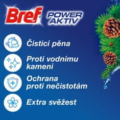 Bref Power Aktiv Pine tuhý WC blok 6 x 50 g