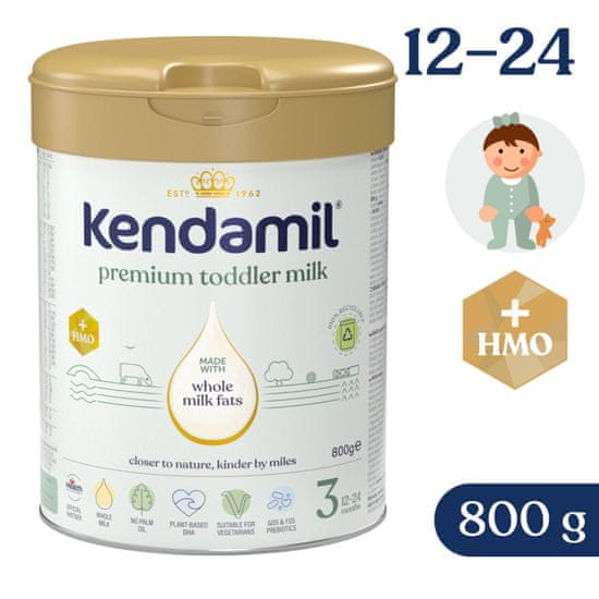 Kendamil Premium 3 HMO+ 800 g