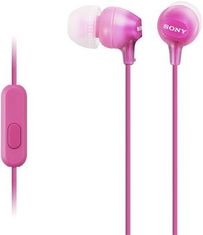 Sony MDR-EX15APPI, růžové sluchátka