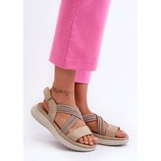 Lehké dámské pohodlné sandály na suchý zip velikost 41