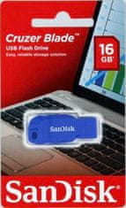 SanDisk SanDisk Cruzer Blade/16GB/USB 2.0/USB-A/Modrá