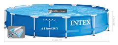 Intex Intex Kovový rám 28212, kartušová filtrace, 366x76 cm