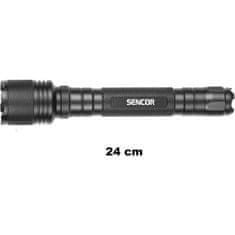 SENCOR SLL 113 Svítilna 5W T6 3XC ALU, černá 50005676